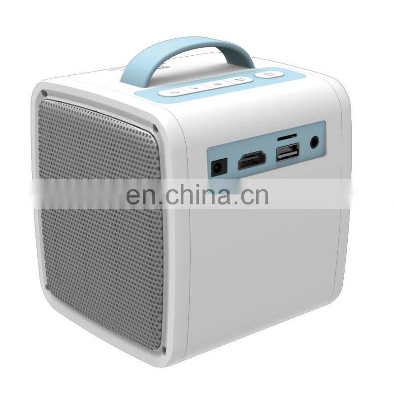 2019 Christmas Gift S1 Portable Kid Mini LCD Story Projector with Hi-Fi Speaker