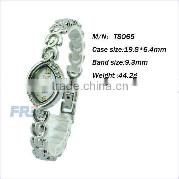 mobile phone watch automatic watch quartz stainless steel watch back water resistant(T8065)