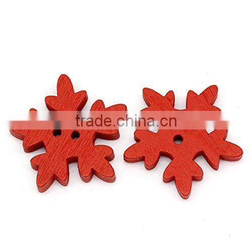 Cheap Price Wooden Crafts Christmas Ornament Wooden Carving Decoration Snowflake
