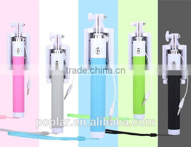 Poplar New products 2016 Selfie Stick Night Shot Self Artifact Selfie Stick Camera Monopod For xiaomi Yi