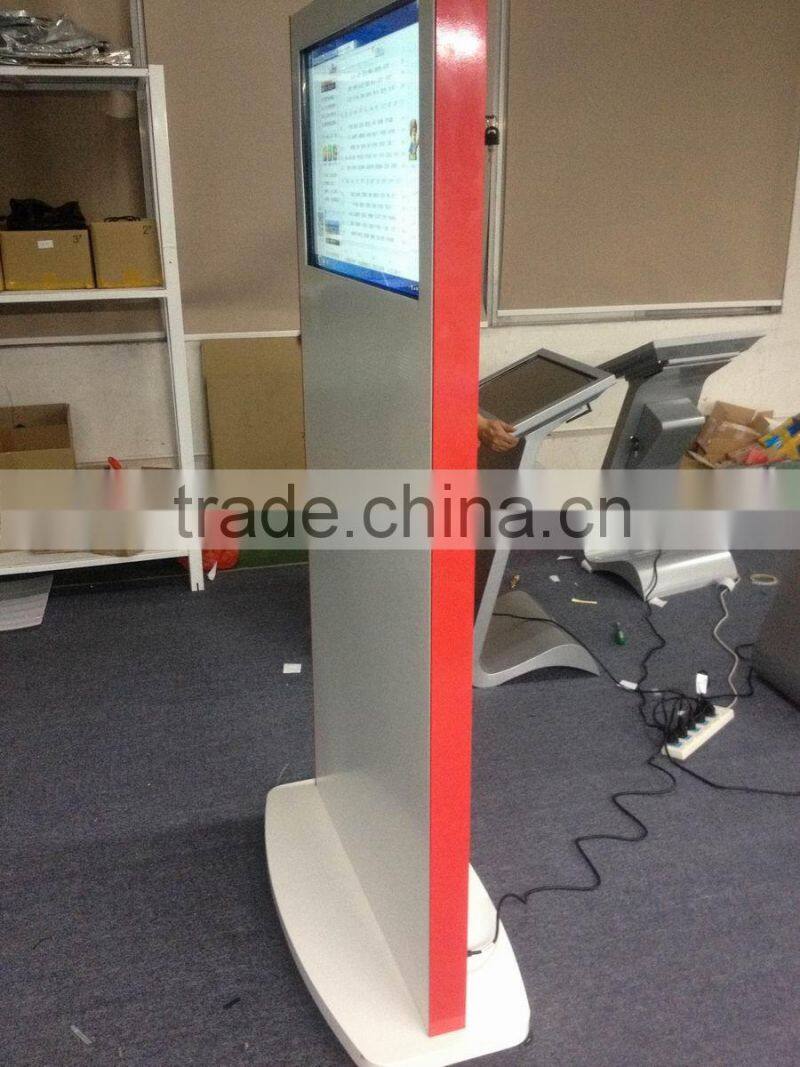 32 Inch Lcd Tft Monitor Free Standing Display Sd Player Media Player Hd Video Player Stand Up Kiosk Advertising Sign