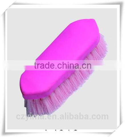 soft-touch horse brushes for cleaning/horse products