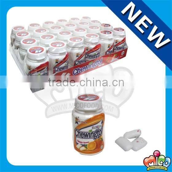 fruit flavour chewing gum