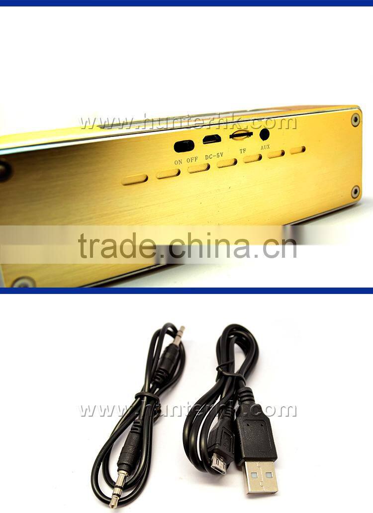 Mulrt-Function Aluminum Alloy Bluetooth Speaker