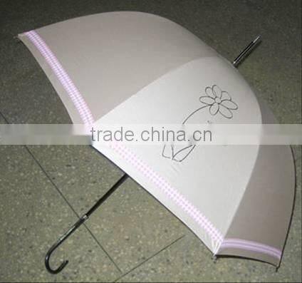 leather handle automatic umbrella