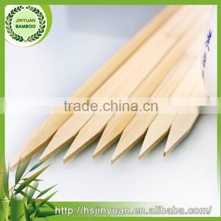 Top level customized flat paddle bamboo skewers with handle