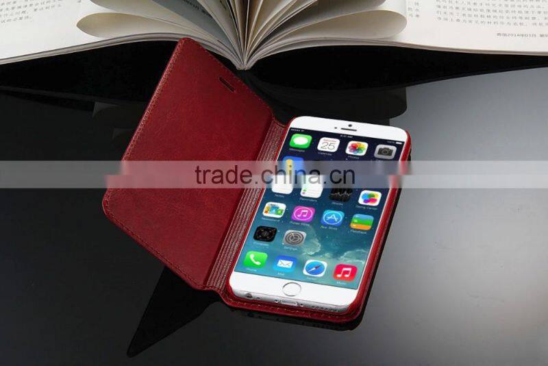 TOMKAS simple mobile phone case pu leather fabric for android mobile phone / case cover for iphone 6s