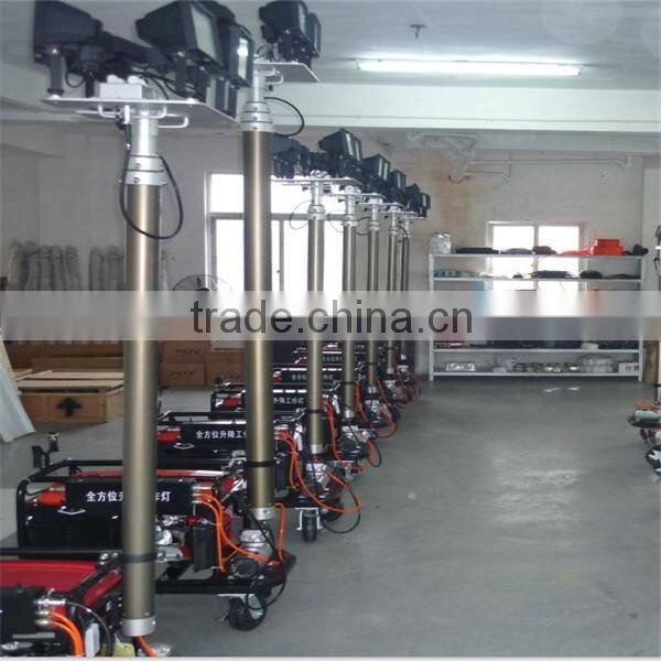 2016 hengwang High brightness 3 year warranty yanmar mobile tower light with cheap price