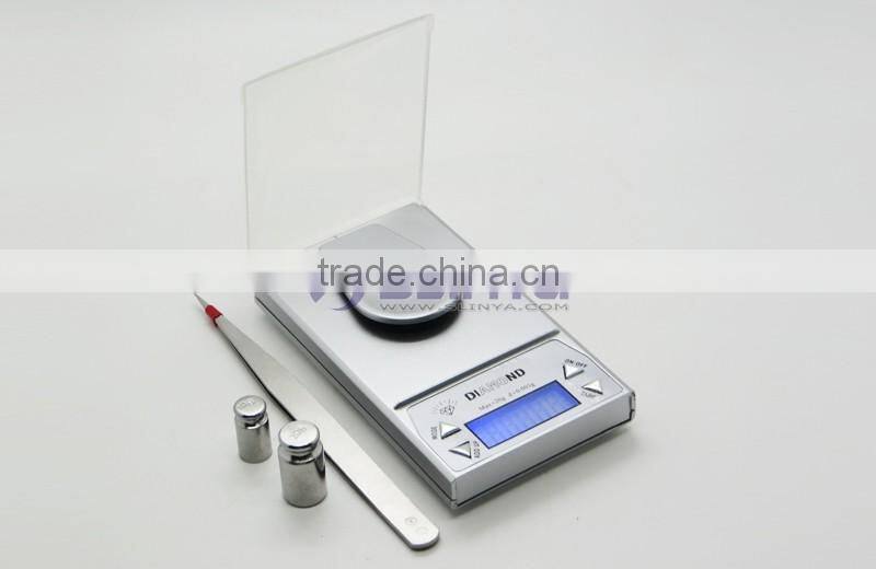 6 Unit Switch CT/DWT/G/GN/OZ/OZT Max 50g Professional 0.001g Jewelry Scale