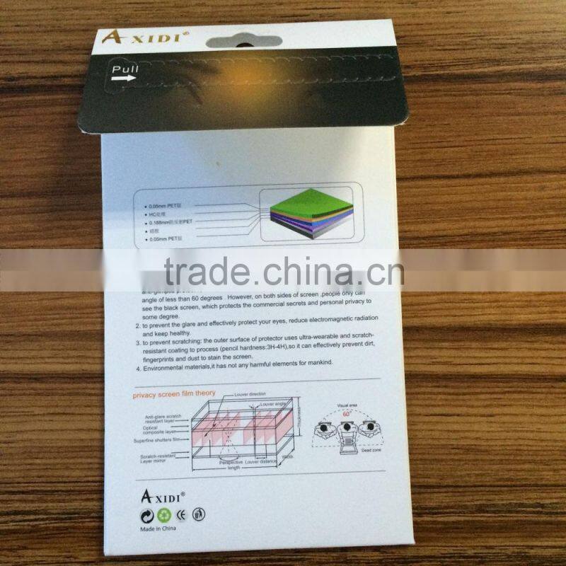 Axidi perfect fit anti-spy privacy screen protector/guard/film for Moto G