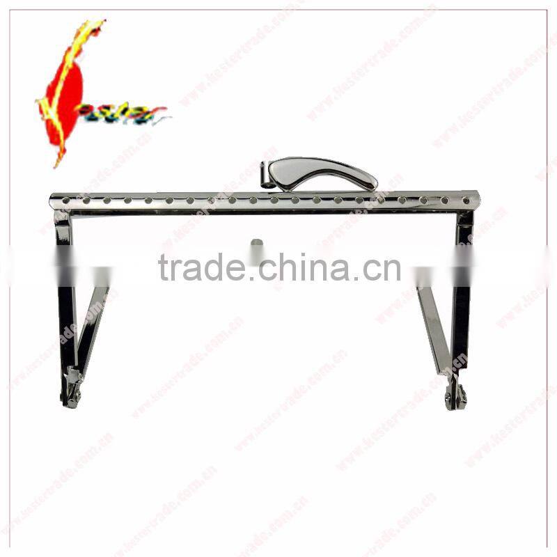 fashion 12.5CM square metal purse frame