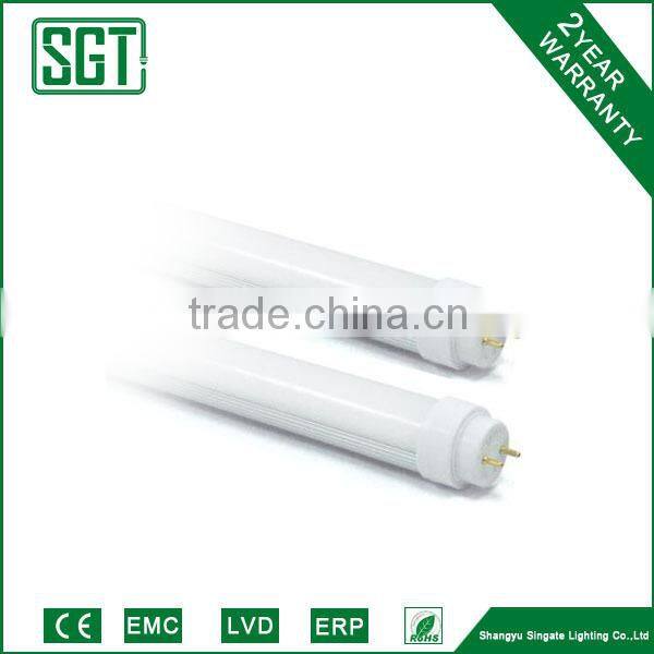 hot selling T8 LED light tube 12w with glass body ra70