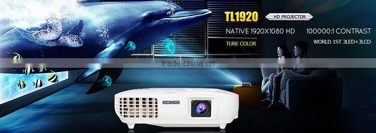 2000,2500,3000,3800lumens LED LCD,DLP for optional projector mount