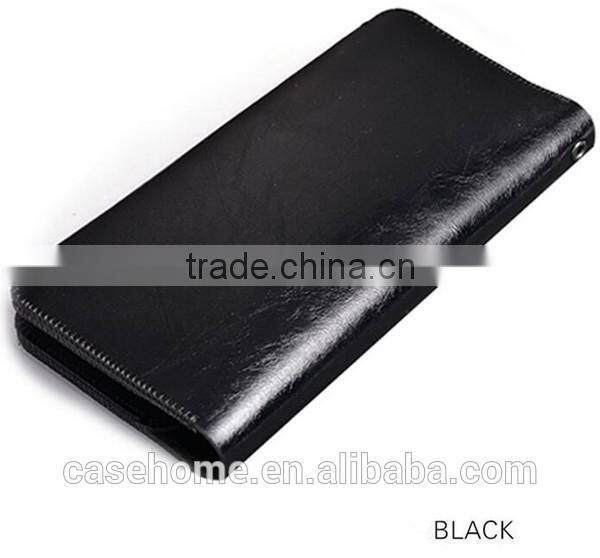 For Iphone 6 6s plus Crazy Horse Women Wallet Phone Case Cover for Samsung Galaxy S7edge