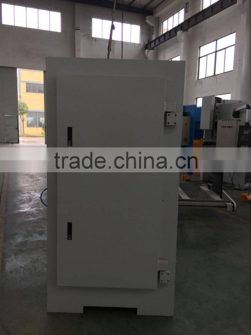CNC open v slots on metal sheet plate V-Grooving Machine