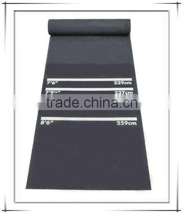 300cm*61cm rubber dart mat,Logo can be customized