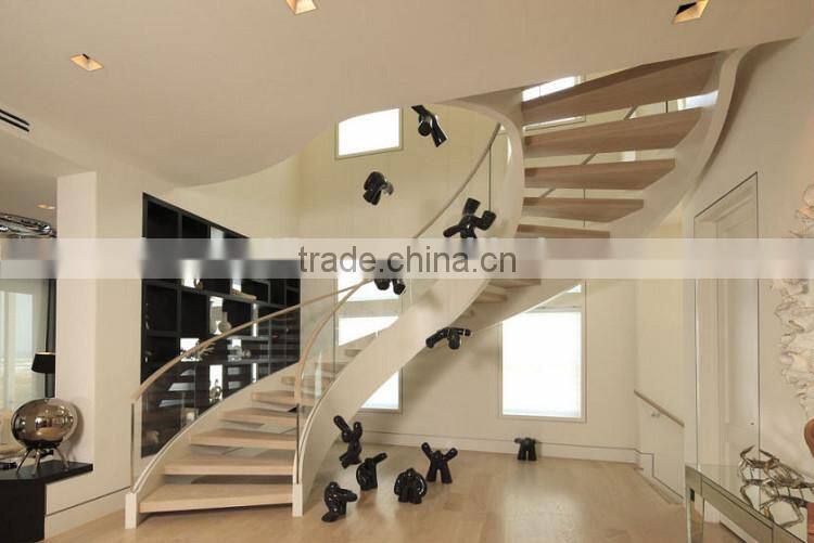 customize size curve stair treads