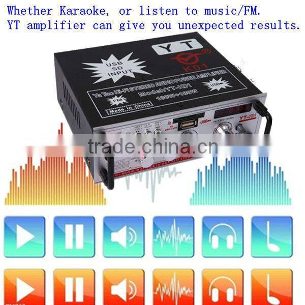 top sale mini clip mp3 player with FM Radio YT-K01 with FM