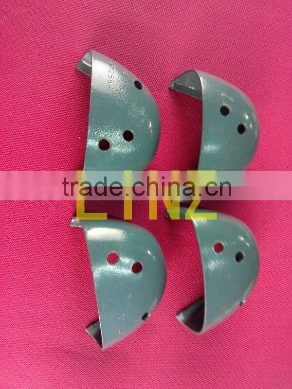 rubber anti-slip cover with aluminun toe cap for visitors