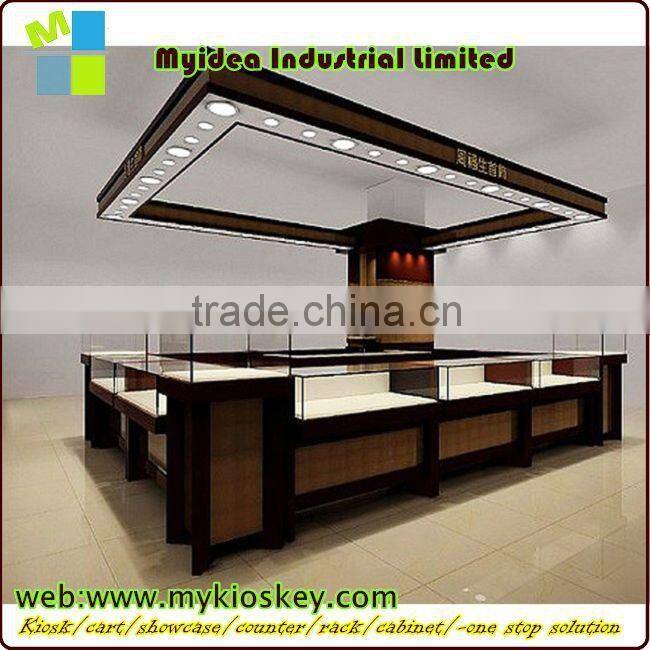 High quality jewelry display showcase/jewelry shop counter/jewelry shop furniture