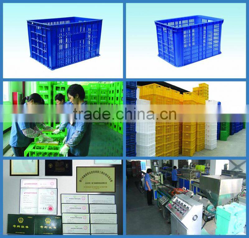 PP Plastic Beer Storage Packaging Turnover Box . 24 bottles Plastic Beer Bottles Storage Basket