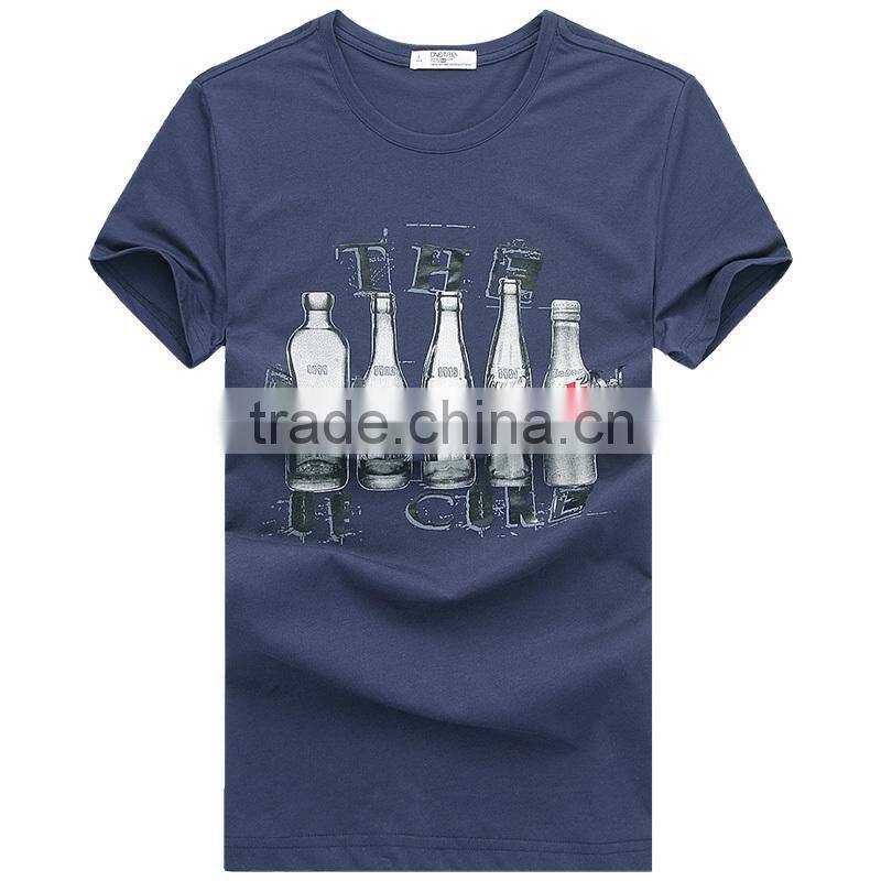 fashion mens custom printing t shirt