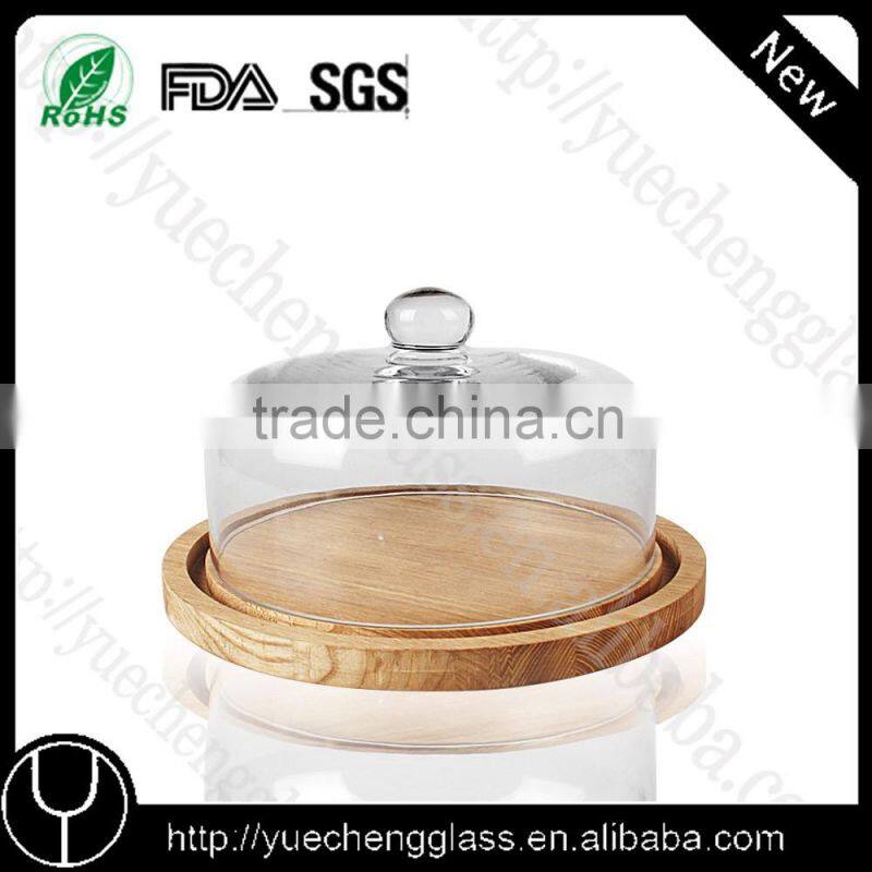 26cm glass cake dome cover and dmx super led dome plus glass cake dome