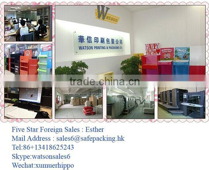 Exquisite Design CD Books Rack Corrugated White Cardboard Display on super markets book pharmacies retail display