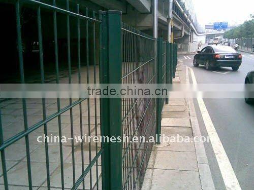 White PVC coated Fence Panels and Post