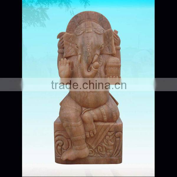 Elephant stone statue