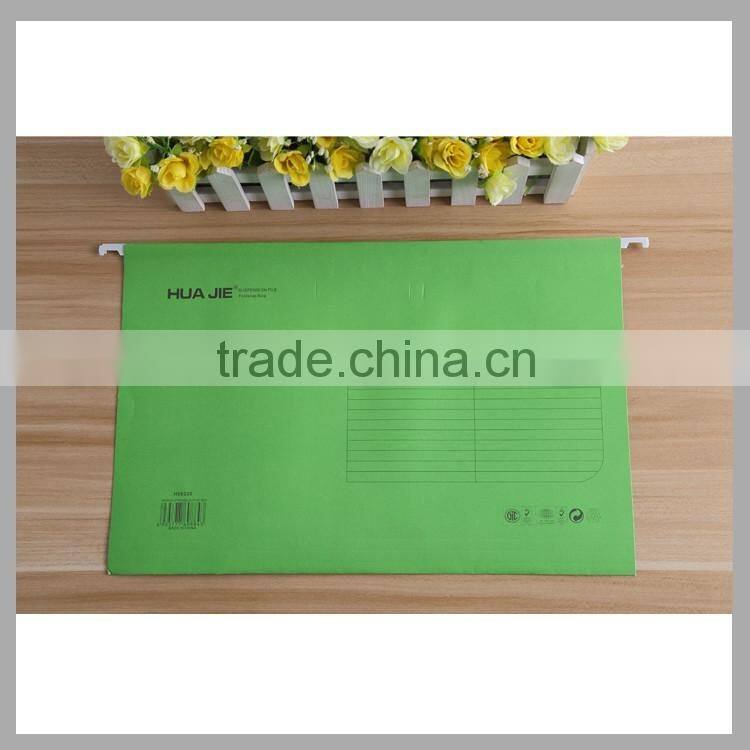 Plastic A4 FC suspension files with index tabs paper hanging file folder
