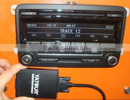Yatour car stereo VW car mp3/usb/sd card AUDl cd changer
