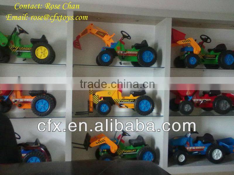 Plastic Kids Toys Ride On Car with Trailer 415