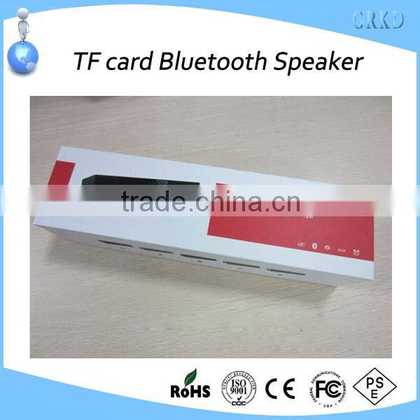 2014 promotional mini speaker with bluetooth TF card USB support