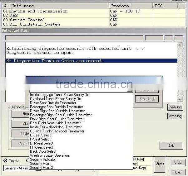 2014 Hot sale Super TOYOTA K+CAN 2.0 Commander 2.0 Toyota K can Commander Toyota OBD2 Diagnostc cable