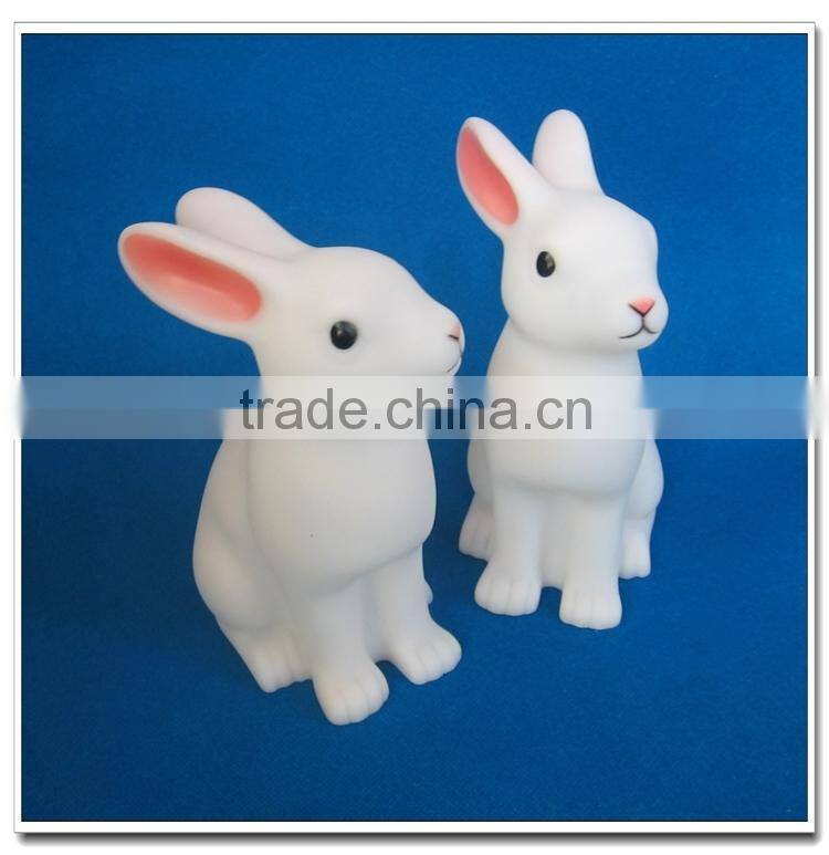 3D decorative lighted with rabbit animal light for Christmas