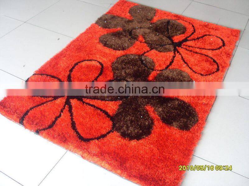 South Korea silk soft hand tufted carpet