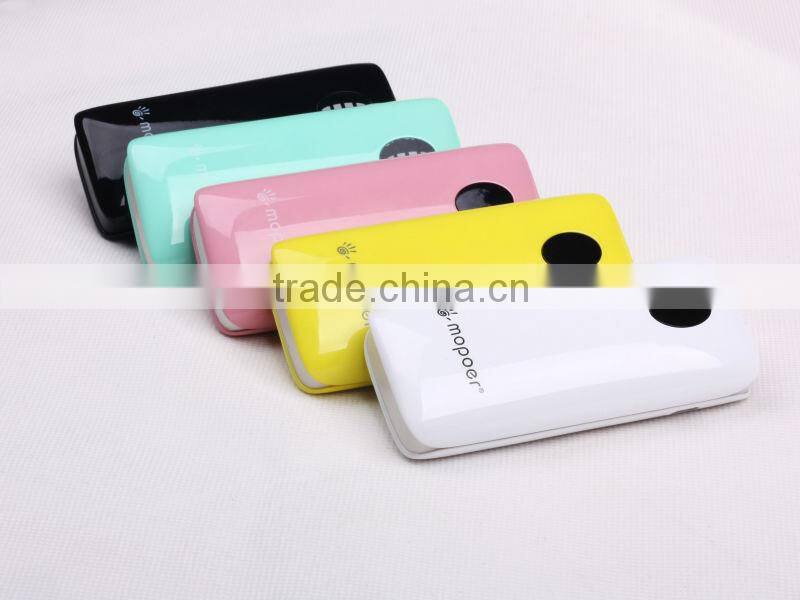 mopoer 5200mah mobile phone emergency battery charger 4/4S/5