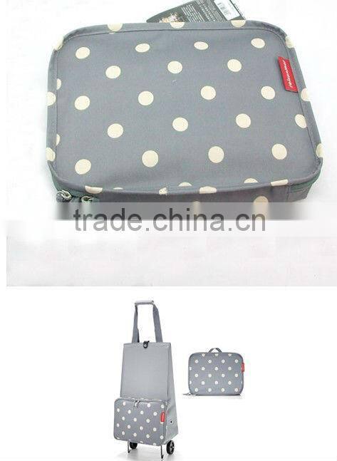 Hot style!foldable shopping bags shopping trolley bag