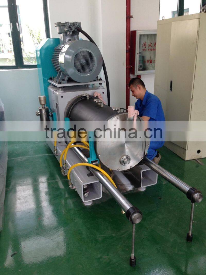 Horizontal Bead Mill for gravure printing inks