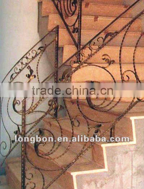 Top-selling classic galvanized metal stair handrail frame