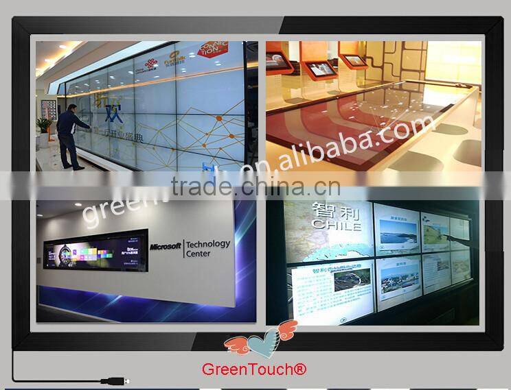 18.5 inch infrared Touch Screen Frame, USB Multi-touch Screen Overlay Kit