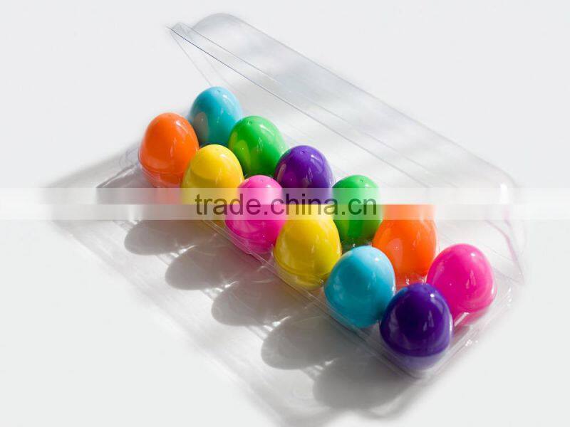 spray painting lovely beautiful easter eggs in the north America