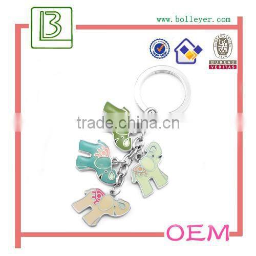 enamel camel shaped keychain gift
