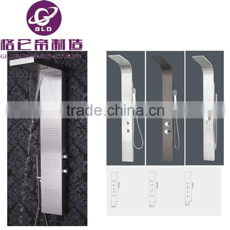 Thermostatic 304 Stainless Steel Bathroom Rainfall Shower Panel,Shower Faucet