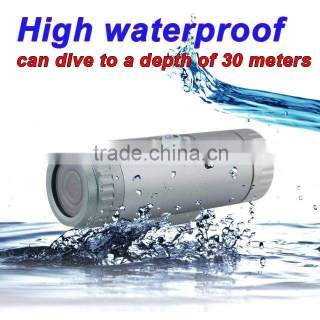 High waterproof + Bullet Camera + hd720p camshot sport camera