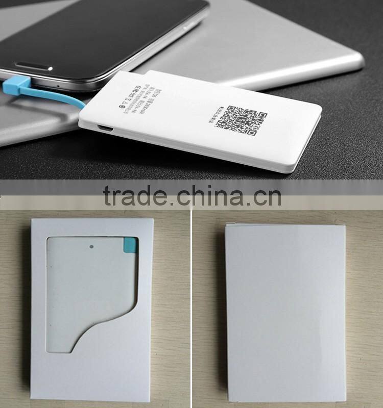 GLEESE Power Bank Card Gift Customized Designs Ultra Slim Power Bank