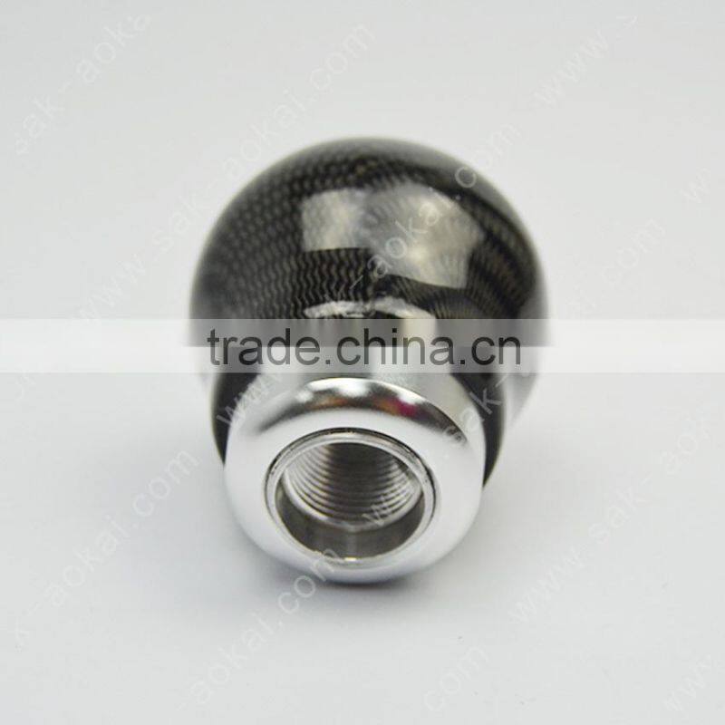 Racing Real Black Carbon Fiber Gear Shift Knob