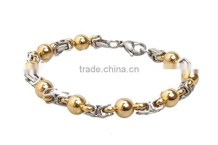 Factory wholesale latest design 316l stainless steel jewelry bracelet for men