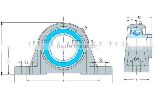 pillow block and insert bearing,ASAHI UCFK207 bearing,engine bearing